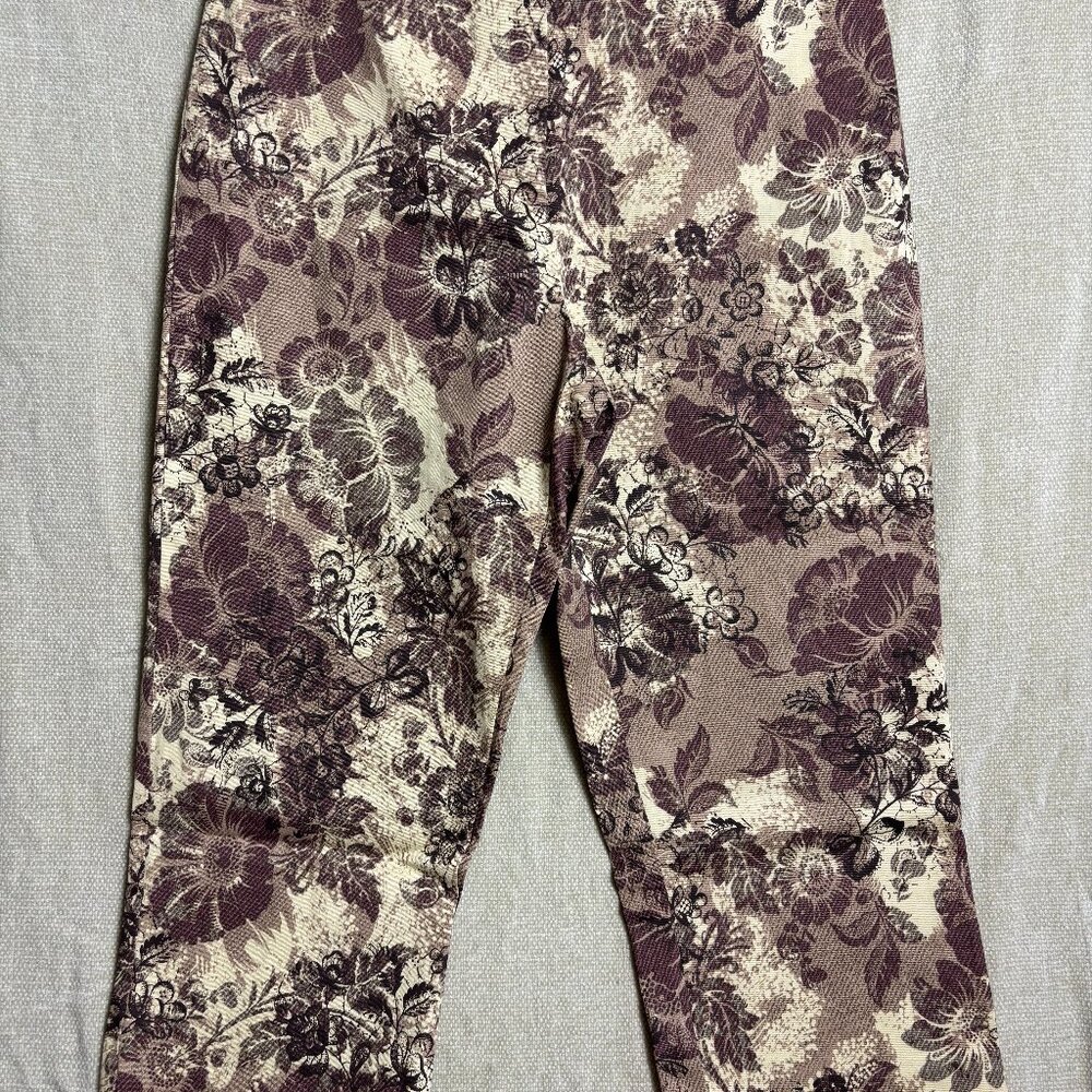 DAVID PAUL NEW YORK - Women's Capri Pants, Women's Size 14,‎ Petite Floral.
